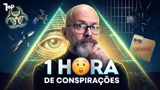 1 HORA DE CONSPIRAÇÕES: ILLUMINATI, EPSTEIN E CIENTISTAS MORTOS 🕵️