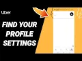 How To Find Your Profile Settings On Uber App