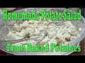 How To Take a Leftover Baked Potato and Turn it into Delicious Homemade Potato Salad