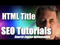 SEO Tutorial For Beginners - HTML Title and SEO