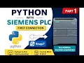 Python with Siemens PLC Snap7 Installation First PLC Connection TIA Portal