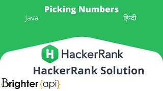 Picking Numbers Hackerrank Algorithm Solution