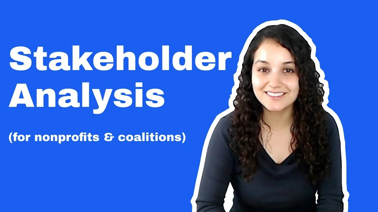 Stakeholder Analysis Tool (for Nonprofits)