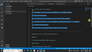 process env NODE - ENV is undefined in node js error solved