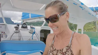 Boat Confinement Two Afloat Style: FINALLY GETTING FOOD