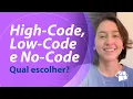 High-Code vs Low-Code vs No-Code Qual escolher Automacao de Processos P4Pro