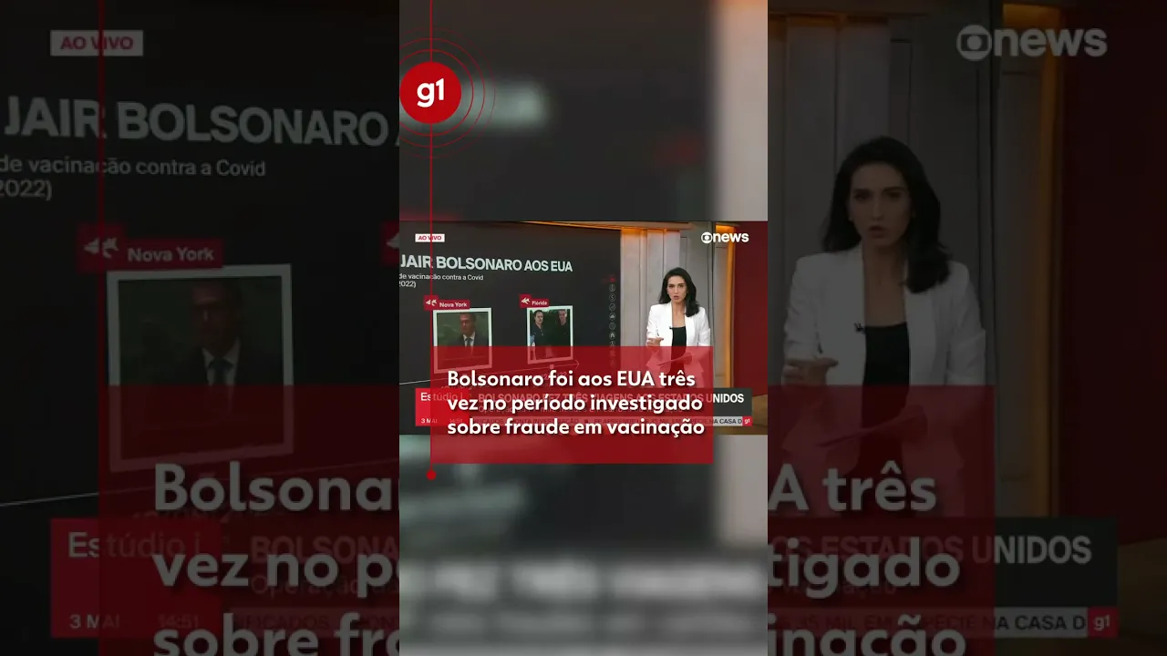 Bolsonaro fez 3 viagens aos EUA no período investigado sobre suspeita de fraude em vacinação | g1