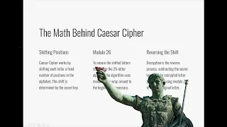 Java Mini Project Implementing Caesar Cipher Encryption and Decryption