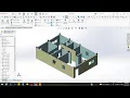 Solidworks house plan design tutorial Architecture design Solidworks Tutorial