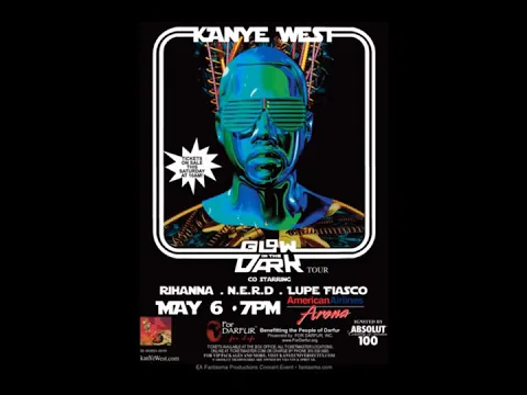 Download MP3 Kanye West - Good Life EXTENDED Glow In The Dark Tour version ft. T-Pain