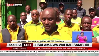 Viongozi Wa Muungano Wa Walimu Tawi La Samburu Walilia Usalama Wakikashifu Mauaji Ya Mwalimu Mmoja 
