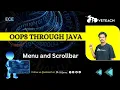 Menu And Scrollbar Oops Through Java ECE Every B Teach Student Must Watch