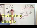 03 - Evaluating Limits by Factoring Part 1