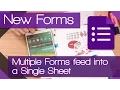 Have Multiple Forms feed information to a Single Sheet