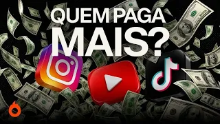 A BATALHA DA MONETIZAÇÃO! Quem Paga Mais? YOUTUBE, INSTAGRAM, TIKTOK?
