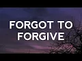 Lagu Alex Porat - forgot to forgive (Lyrics)