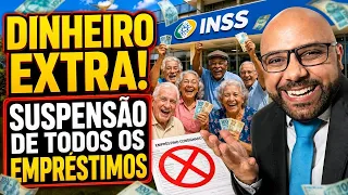 DINHEIRO EXTRA! SUSPENSÃO DE TODOS EMPRÉSTIMOS POR 6 MESES