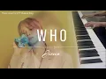 Download Lagu BTS Jimin Who Acoustic Remix | Piano Cover with lyrics