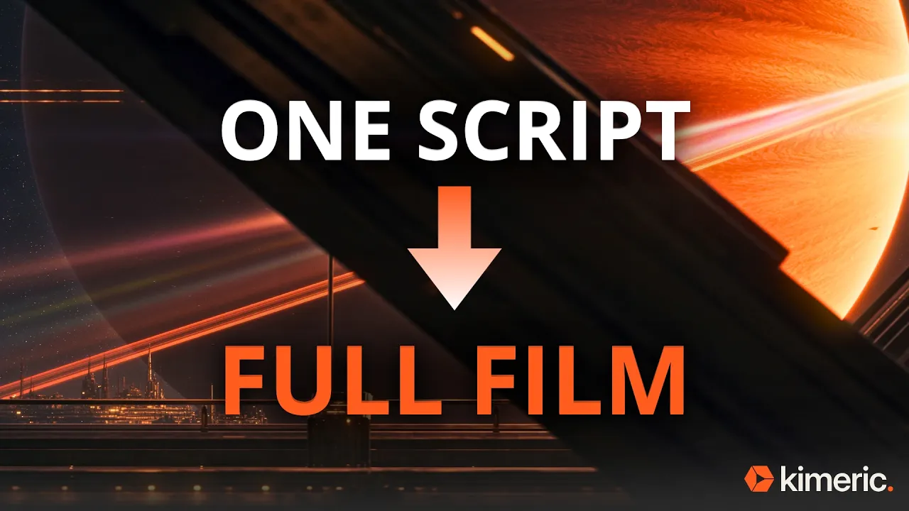 Go From Script to AI Short Film with Kimeric