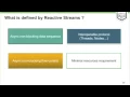 Building Reactive applications with Reactor and the Reactive Streams standard