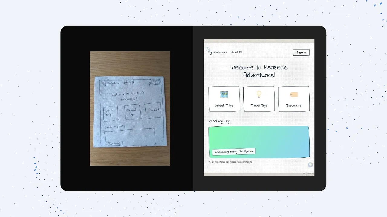 Video demo của một ứng dụng web trong Google AI Studio hiển thị nhiều hình ảnh được tải lên và biến thành trải nghiệm web tương tác với AI.