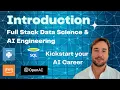 Module 0 Introduction to Full Stack Data Science AI Engineering Course