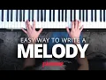 Download Lagu How To Write A Melody On The Piano For Beginners