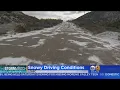 Conditions Along Grapevine Smooth Despite Snowy Driving Conditions