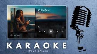 karaoke ku ingin feel beat hq audio slow rock ballad karaoke version
