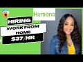 Get Paid 77 000 to Work from Home at Humana