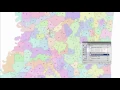 Mississippi zip code map in 3 edition New maps