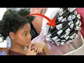 Curly perm the right way virgin application permanent wave