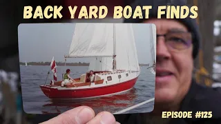 Backyard Boat Find Creekmore 30,⚓⚓ Wind over Water, Episode #125  #classicsailboat #barnfindboats