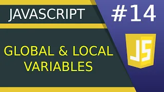 Global Local Variables - JavaScript tutorial for Beginners