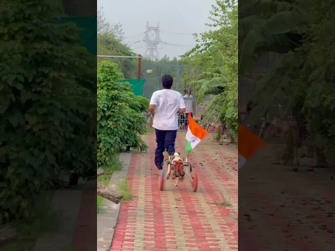 भारत माता की जय #paralyseddog #vosah