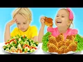 Download Lagu Chris learns sharing and good behavior for kids with friends
