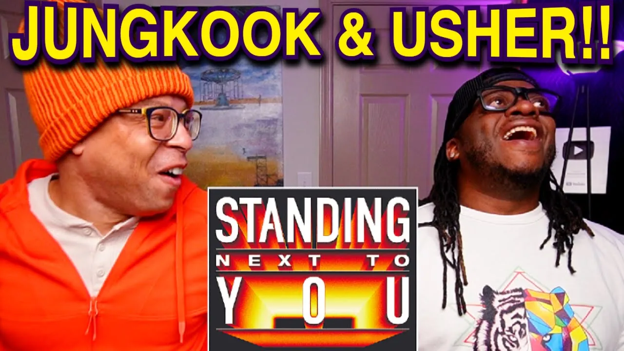 Jung Kook & Usher!! Standing Next to You Remix (REACTION!!)