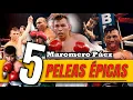 SIEMPRE lo dieron POR PERDIDO y en TODAS VENCIO al FAVORITO 5 PELEAS EPICAS DEL MAROMERO PAEZ
