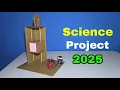 Electric Lift Elevator Working Model New And Easy Science Project 2025