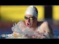 Lilly King crushes 100 meter breaststroke in Mission Viejo NBC Sports