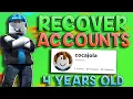 How To Recover Roblox Accounts WITHOUT Email or Phone Number