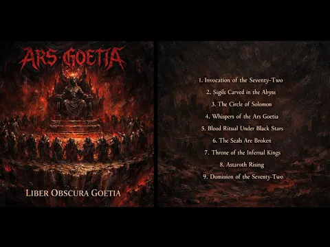 ARS GOETIA – Liber Obscura Goetia (Full Album) | Atmospheric Progressive Black Metal