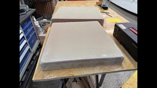 25 Aug 2025 The hatches Tufnol gets prepared for glass fiber