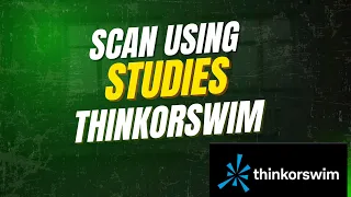 How to Scan Using Studies in Thinkorswim TOS Scanner Tutorial