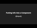 Getting Started with Angular 2 Lesson 20 User Profile Component