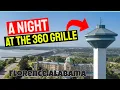 A Night at the 360 Grille Food and Views from Florence s Revolving Restaurant Florence Alabama