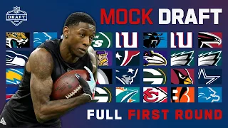 Mock Draft Live Four Corner Backs in the Top 20 Full First Round 2022 NFL Mock Draft