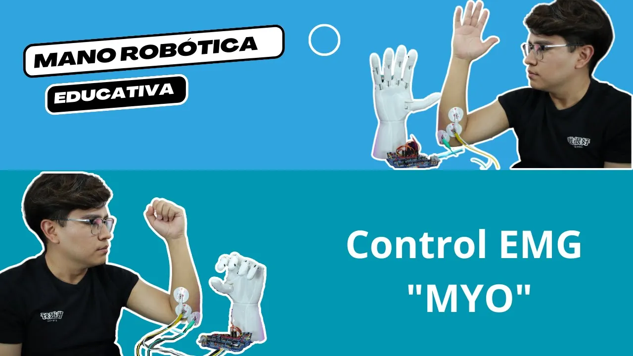 Protesis Bionica MYO ELÉCTRICA 2023 - Sensor EMG