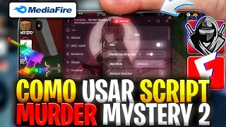 COMO BAIXAR E COLOCAR SCRIPT NO MURDER MYSTERY 2 (CELULAR/PC) | INSTALAR EXECUTOR ROBLOX/USAR SCRIPT