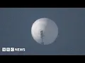 China urges calm over spy balloon in US airspace - BBC News